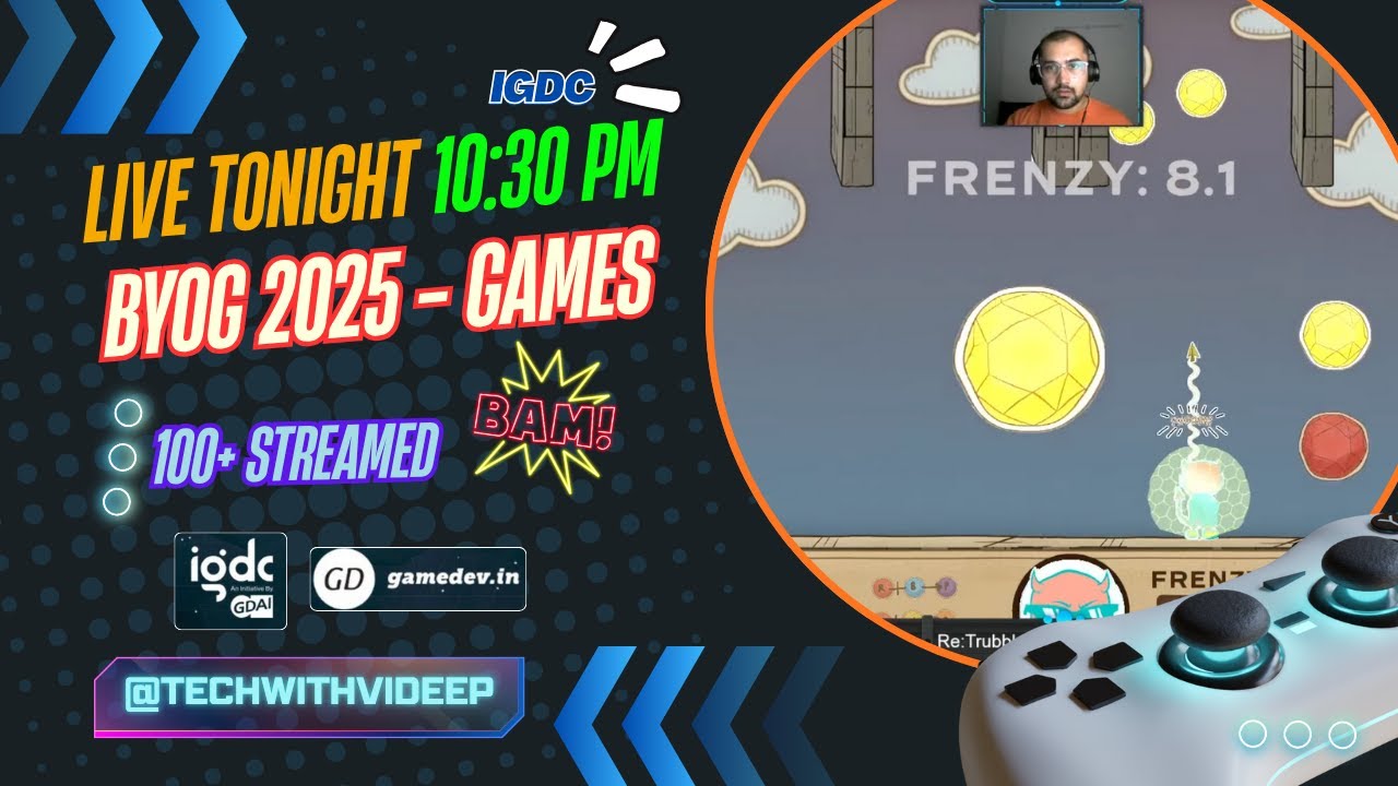 BYOG 2025 - Games - Stream - 10 - Windows Games!!