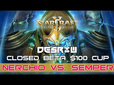 Nerchio vs Semper Game 2 - RO4 desRow LotV Weekly #1