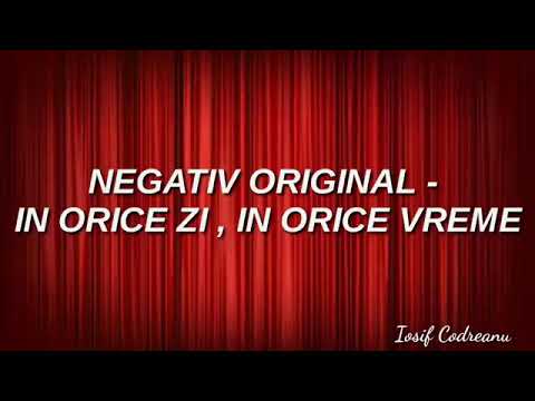 Negativ voi binecuvanta pe Domnul