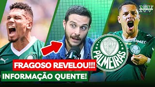 🔥FRAGOSO expõe BASTIDORES envolvendo Paulinho e Vitor Roque no Palmeiras!