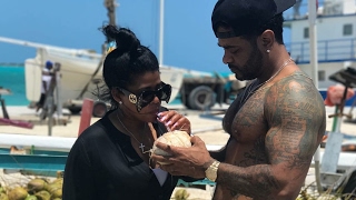 Rapper Jim Jones & Chrissy Lampkin  from Love & Hip Hop New York