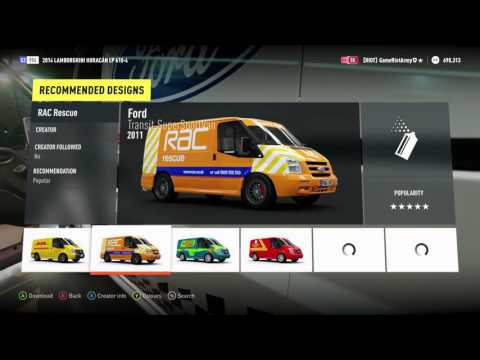 Forza Horizon 2 Gameplay Walkthrough Part 35 FULLY UPGRADED FORD TRANSIT Part 7 HD