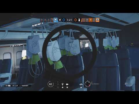 Tom Clancy's Rainbow Six  Siege | Twitch ace on plane try hard casual