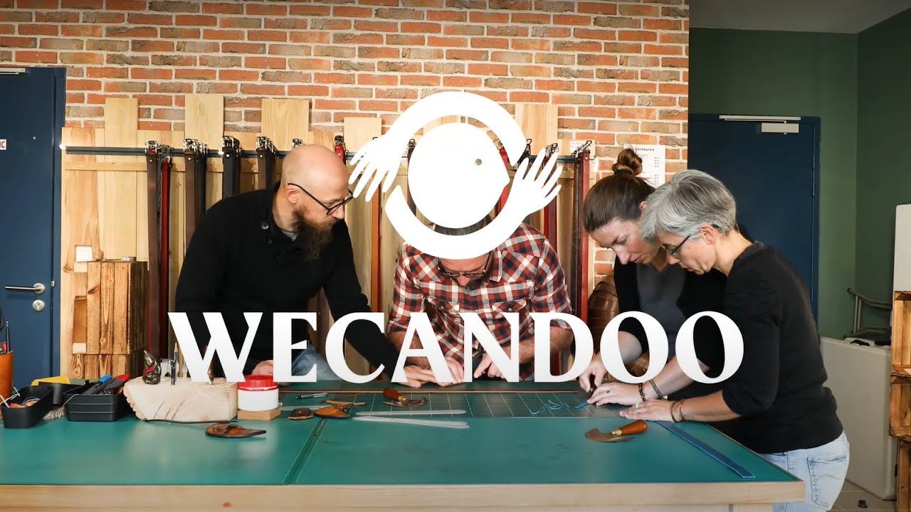 Concevez votre étui de couteau pliant sur une journée avec Aurélie et François - Vidéo