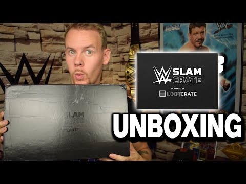 WWE Slamcrate Unboxing by Lootcrate | WWE Nerdstuff Video