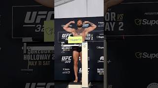 公式計量❗️コナー・マクレガー✅️170.5lbs #UFC329📅7月12日（日）⏰️プレリム6時｜メインカード10時📺 #UNEXT & #UFCFightPass