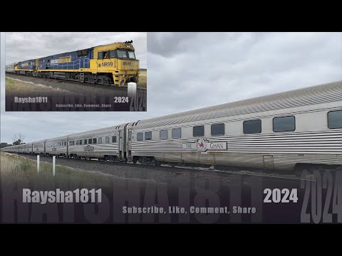 4MA8 - NR99 NR53 (The Ghan) Barwon Park - Australian Trains by Raysha1811