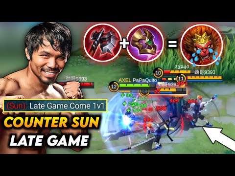 PAQUITO VS SUN EXPLAINED TUTORIAL 🔥 | BEST BUILD AND EMBLEM FOR PAQUITO 2022 | MLBB