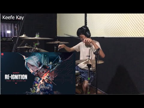 "RE IGNITION" VALORANT x Emei x Jazz Alonso x ARB4 || Drum cover by Keefe Kay