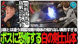 β版とは違う洞窟攻略!!得体の知れない異形すぎるボスに恐怖する白の剣士山本【SAO EoA】# 3