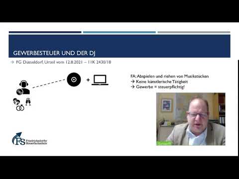 Gewerbesteuer DJ