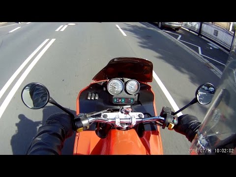 BMW 1100 RS mit der VicTsing Actioncam ( Möhre Spazierfahrt)