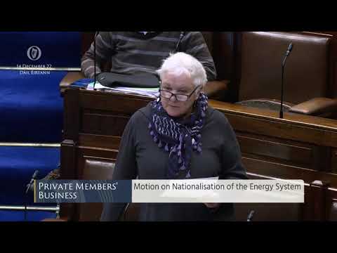 Bríd Smith Urges Public Ownership of Energy, Blames Neoliberalism