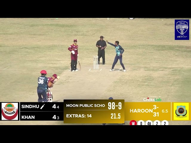 Full Highlights | Moon Public School vs Pilot School | Match 9 |Ghani Lahore School Cricket Cup 2025