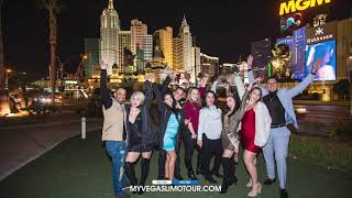 Fun time of the Vegas Strip in a private limo tour!