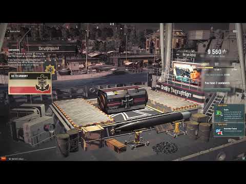 World of Warships Open 5 German Carriers Premium Containers