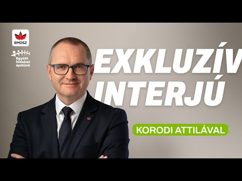 🔴EXKLUZÍV INTERJÚ: Korodi Attila polgármesterjelölttel és Forró Gyöngyvér műsorvezetővel.