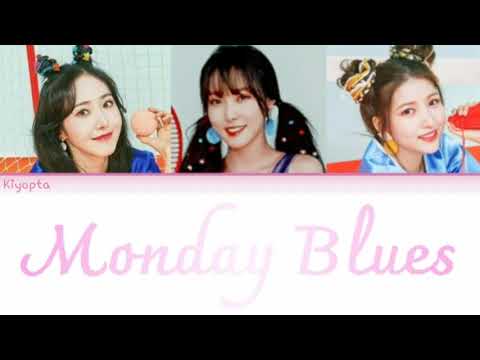 Gfriend world peace ( sowon,yuju,sinb) - Monday Blues Color Coded Lyrics [Han/Rom/Eng]