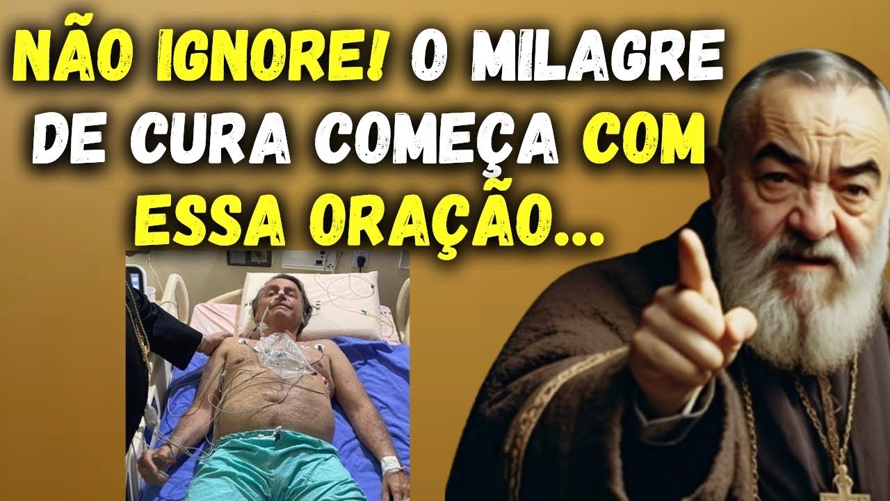 PADRE PIO ALERTA: FAÇA ESSA ORAÇÃO POR 2 MINUTOS E VEJA O MILAGRE DE CURA ACONTECER URGENTE!
