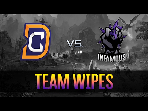 Team wipes by DC vs InFamous - StarSeries Season 3