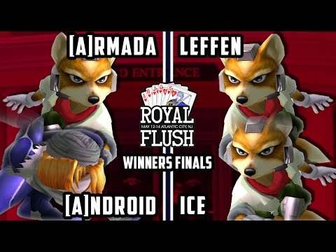 Royal Flush SSBM Doubles - [A] Armada & [A] Android Vs. RB TSM | Leffen & LG | Ice - Smash Melee WF