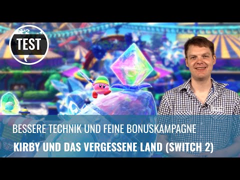 Kirby and the Forgotten Land + Star Shard World Review (SWITCH 2, REVIEW, GERMAN)