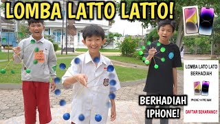 Download lagu ADNAN IKUT LOMBA LATTO LATTO BERHADIAH IPHONE mp3
