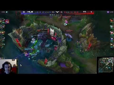 T1 Keria stole the BARON with Pantheon