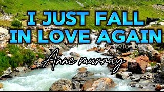 I JUST FALL IN LOVE AGAIN||ANNE MURRAY (COVER WITH LYRICS )@sansaikulit83 #songcover