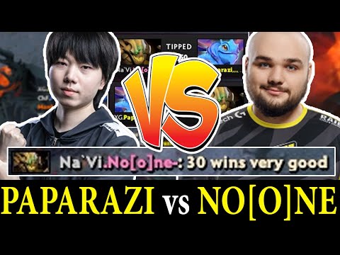 PAPARAZI vs NO[O]NE CLASH BETWEEN GIANTS | Perspective Of Both | Dota 2 Pro Players Clips
