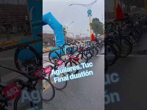 Gran final Duatlón Aguilares Tucumán.