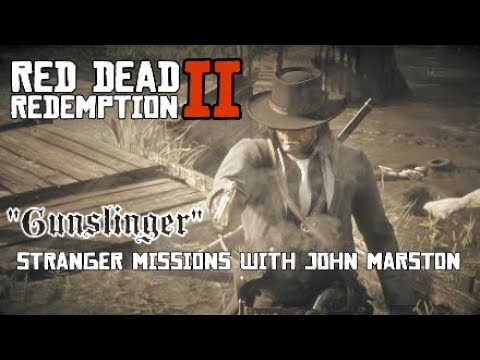 Gunslinger Stranger Mission with John Marston - Noblest of Men, and a Woman - Red Dead Redemption 2