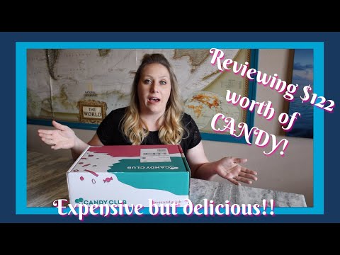 CANDY CLUB UNBOXING AND REVIEW | Reviewing both the subscription & buying the individual candy cups!