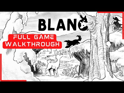 BLANC - Full Game - Full Walkthrough | Timeline | german