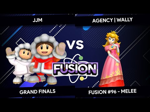 Fusion #96 - Melee - JJM (Ice Climbers) vs Wally (Peach) - Grand Finals