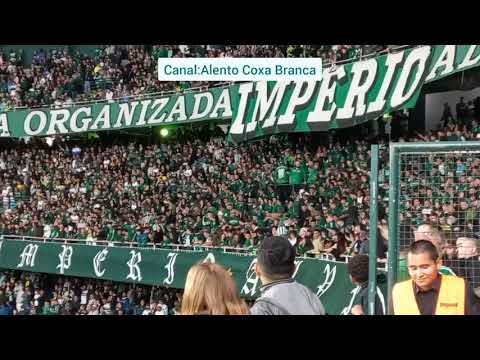 Coritiba 1 x 1 Vasco - Atmosfera da arquibancada alviverde