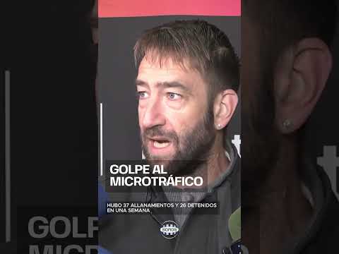 🚨 #SantaFe | GOLPE AL MICROTRÁFICO: 37 ALLANAMIENTOS Y 26 DETENIDOS EN UNA SEMANA📊