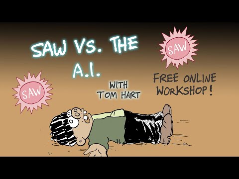 Comics vs AI with Tom Hart - SAW Free Friday Night Comics Workshop