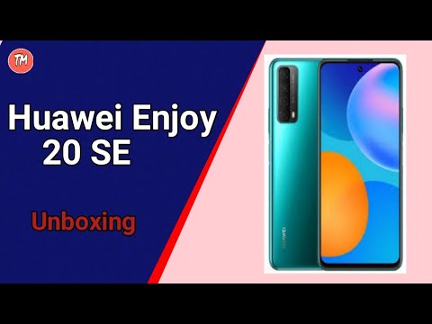 Huawei Enjoy 20 SE Smartphone Unboxing and First Look | Performance, Battery, Camera