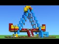 Minecraft Tutorial: How To Make A Swinging Pirate Ship Ride 