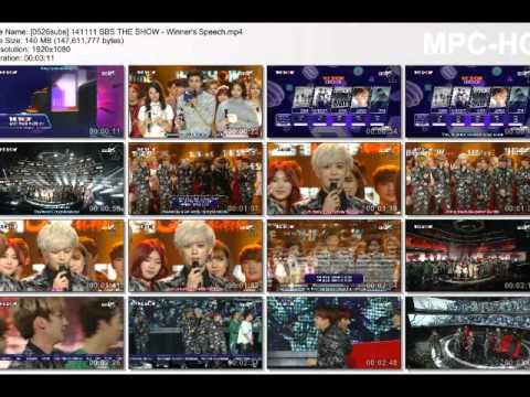 [ENG] 141111 SBS THE SHOW - Winner's Speech
