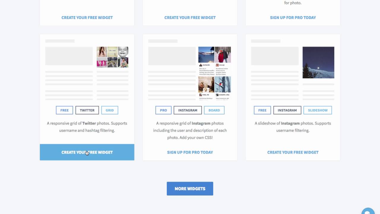 How to create a Twitter hashtag widget with SnapWidget