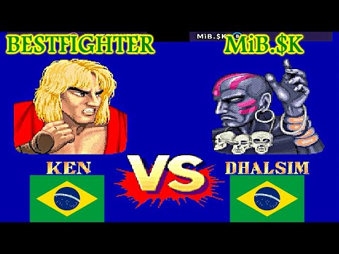Street Fighter II': Champion Edition - BESTFIGHTER vs MiB.$K FT10