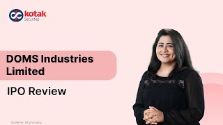DOMS Industries IPO Review | Stationary & Art Product | Price Band | Issue Size