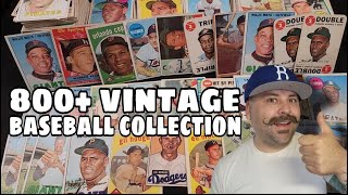 Buying a 800+ Vintage baseball Card Collection Lot