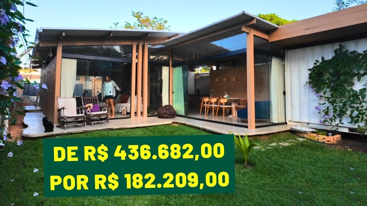 TOUR PELA CASA NOVA BAIXO CUSTO SUSTENTÁVEL 60% + ECONOMICA