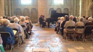 Ivory Duo Piano Ensemble play 'G Mass' (Lola Perrin) live at Winchester Cathedral 2013