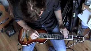 Video thumbnail for Lap King Rodeo lap steel guitar demo by Fredrik Kinbom
