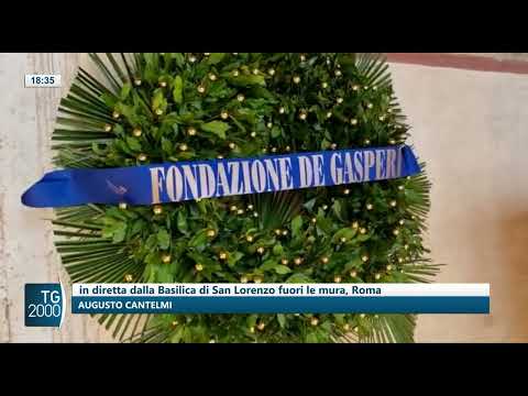 25 aprile: a Roma la vigilia con l’omaggio ad Alcide De Gasperi