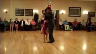 Robert Hauk and Vania Rey dance a tango @ Tango Fest 2012
